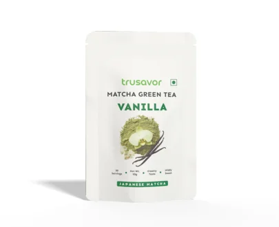 Trusavor Vanilla Matcha Green Tea Powder