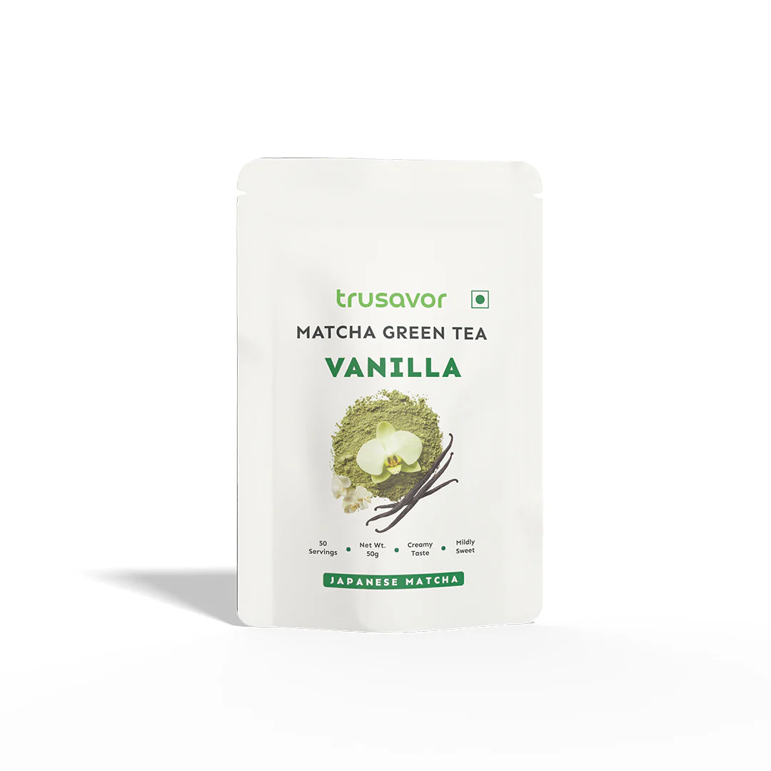 Trusavor Vanilla Matcha Green Tea Powder